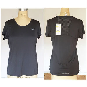 short sleeve heat gear compression running tee